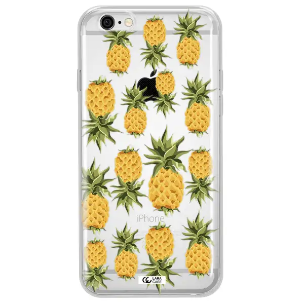 Pineapples Apple iPhone 6 Clear TPU Case