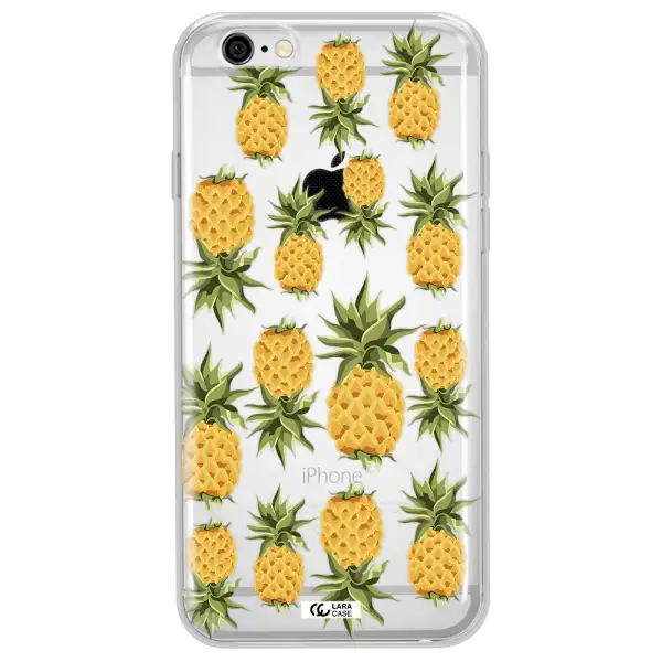 Pineapples Apple iPhone 6 plus Clear TPU Case
