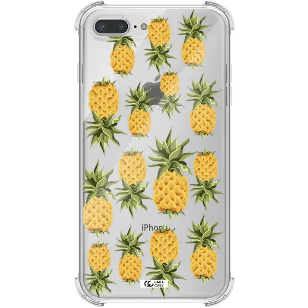 Pineapples Apple iPhone 8 plus Clear PC Case