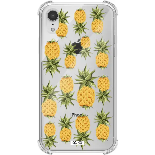 Pineapples Apple iPhone XR Clear PC Case
