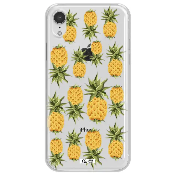 Pineapples Apple iPhone XR Clear TPU Case