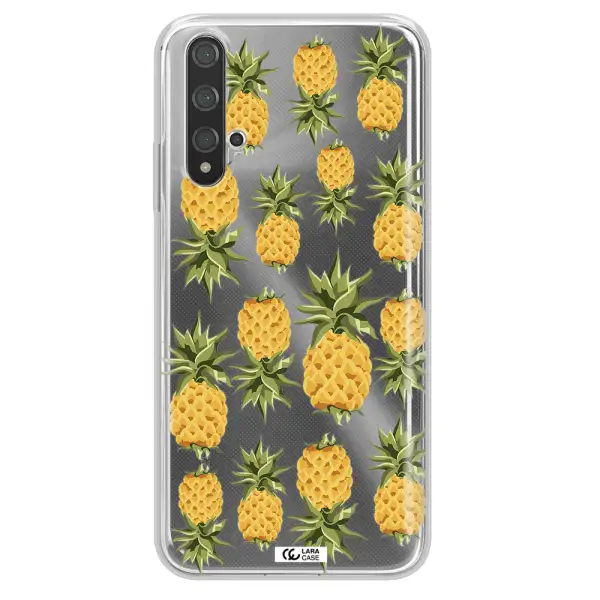 Pineapples Huawei Nova 5t Clear TPU Case