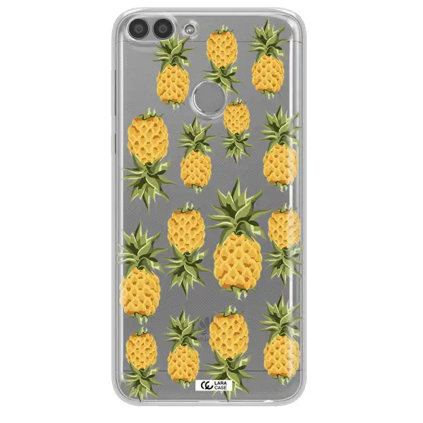Pineapples Huawei P Smart 2017 Clear TPU Case