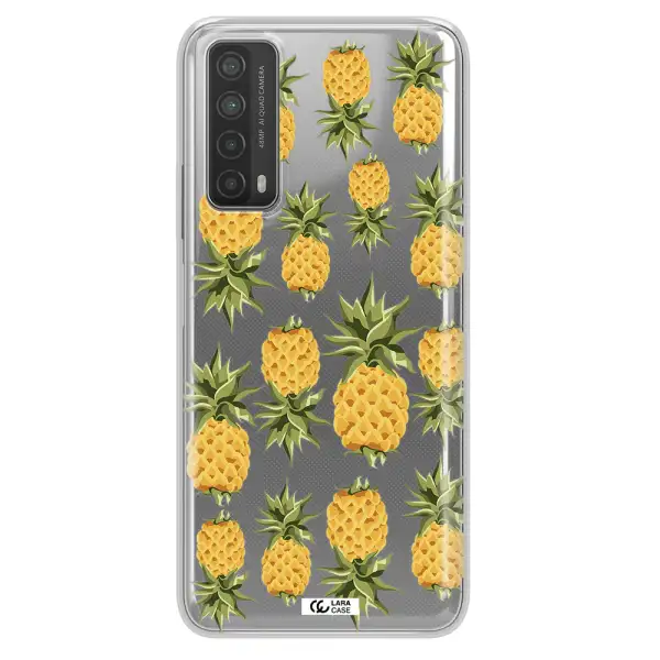 Pineapples Huawei P Smart 2021 Clear TPU Case