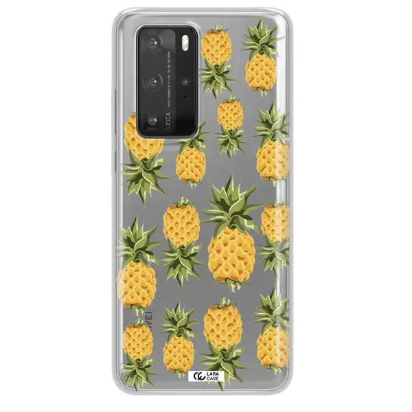 Pineapples Huawei P40 Pro Clear TPU Case