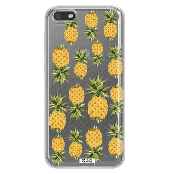 Pineapples Huawei Y5 2018 Clear TPU Case