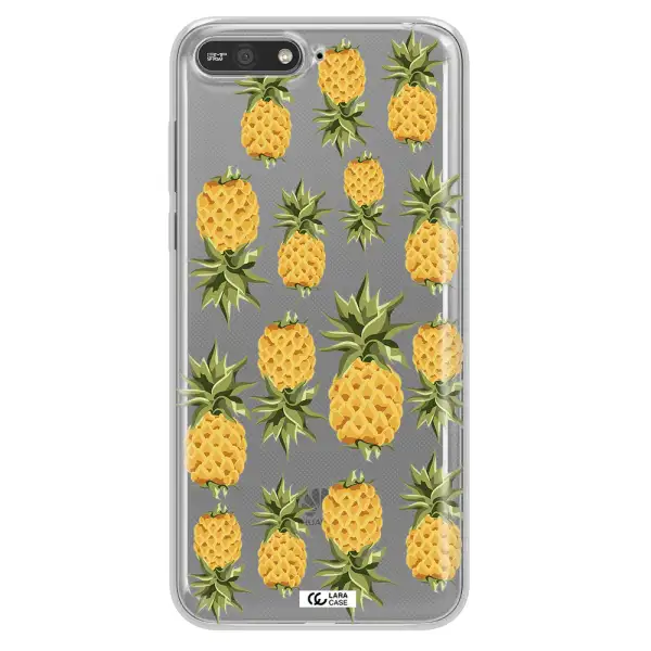 Pineapples Huawei Y6 2018 Clear TPU Case
