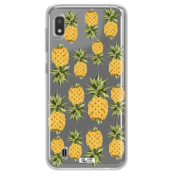 Pineapples Samsung A10 Clear TPU Case