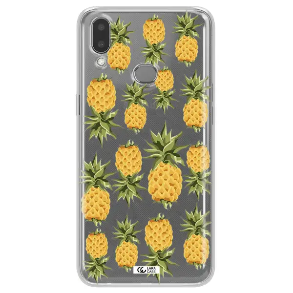Pineapples Samsung A10S Clear TPU Case