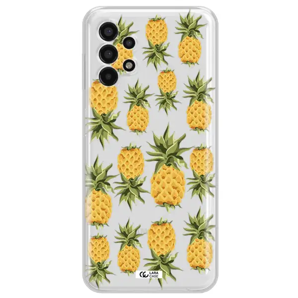 Pineapples Samsung A13 4g Clear TPU Case