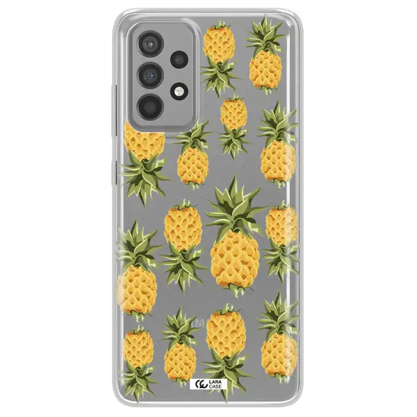 Pineapples Samsung A52 Clear TPU Case