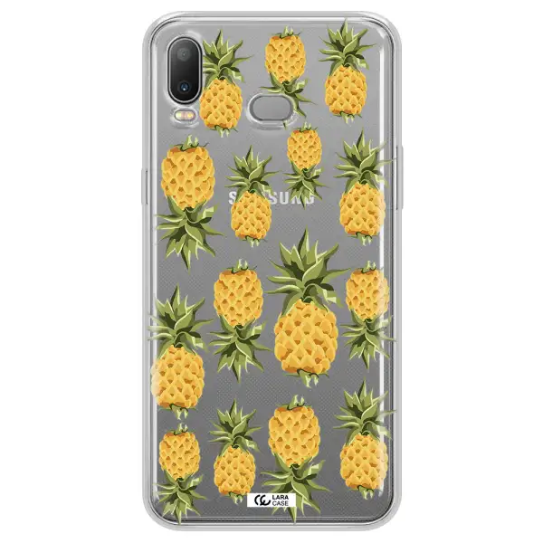 Pineapples Samsung A6S Clear TPU Case