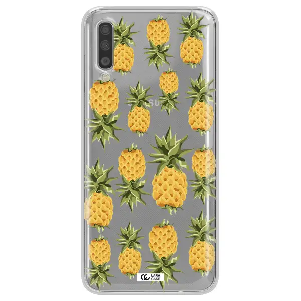 Pineapples Samsung A70 Clear TPU Case