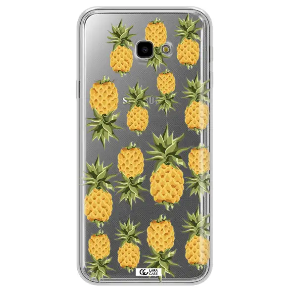 Pineapples Samsung J4 Plus Clear TPU Case