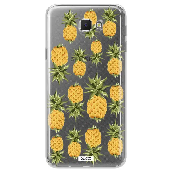 Pineapples Samsung J5 Prime Clear TPU Case