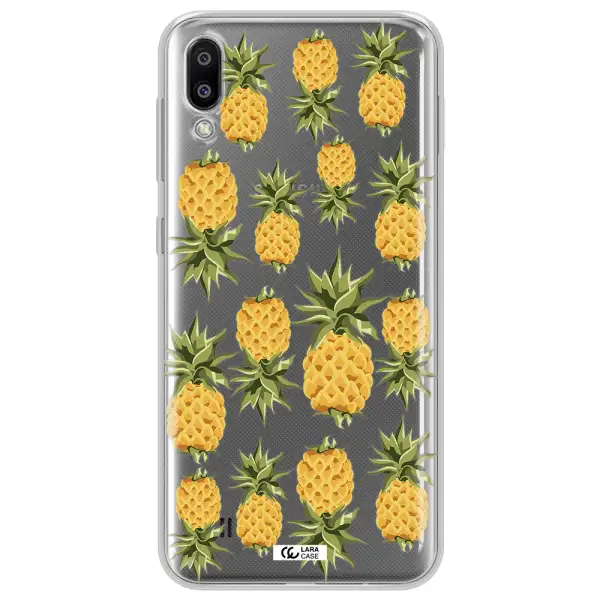 Pineapples Samsung M10 Clear TPU Case