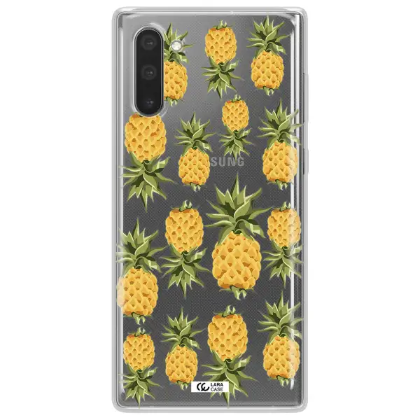 Pineapples Samsung Note 10 Clear TPU Case