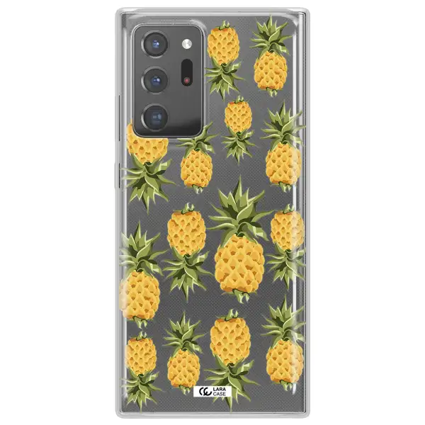 Pineapples Samsung Note 20 Ultra Clear TPU Case