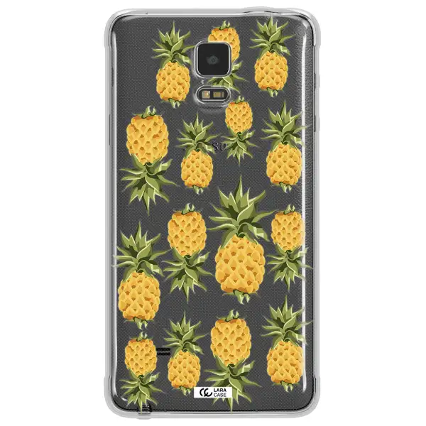 Pineapples Samsung Note 4 Clear TPU Case
