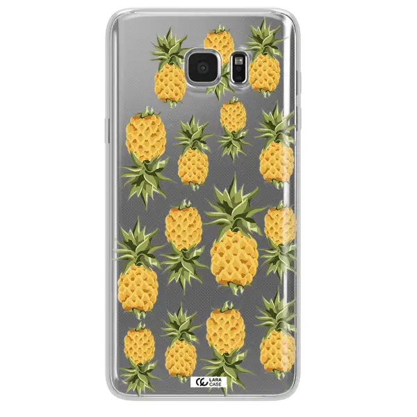 Pineapples Samsung Note 5 Clear TPU Case