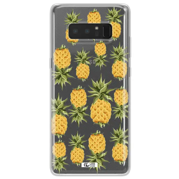 Pineapples Samsung Note 8 Clear TPU Case