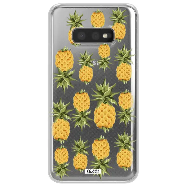 Pineapples Samsung S10e Clear TPU Case