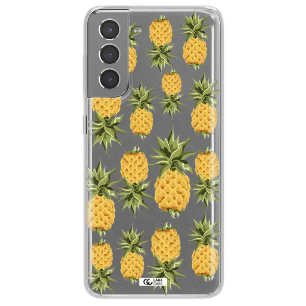 Pineapples Samsung S21 Clear TPU Case