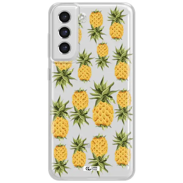Pineapples Samsung S21 Fe Clear Tpu Case