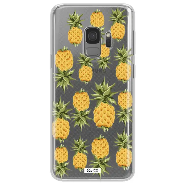 Pineapples Samsung S9 Clear TPU Case