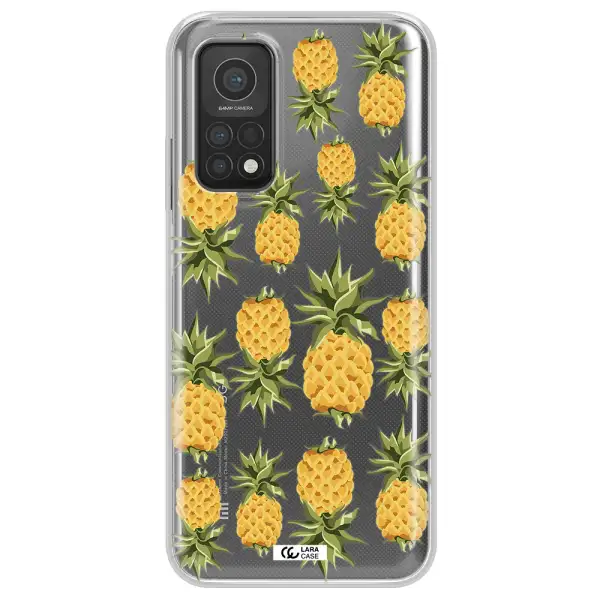 Pineapples Xiaomi Mi 10T Clear TPU Case