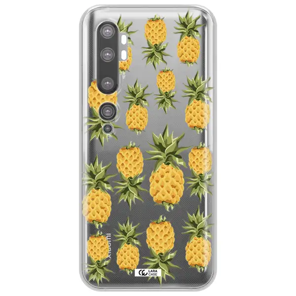 Pineapples Xiaomi Mi Note 10 Clear TPU Case