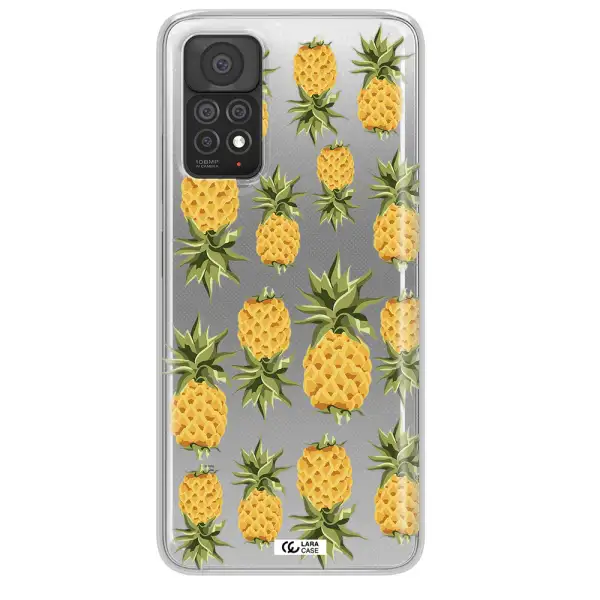 Pineapples Xiaomi Note 11 Pro Clear TPU Case