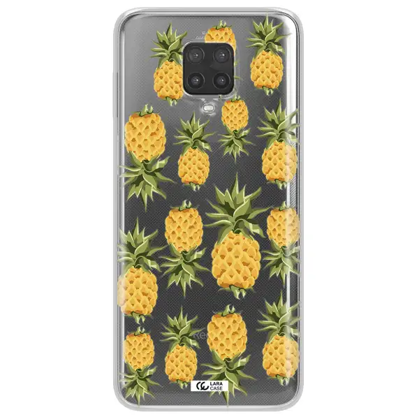 Pineapples Xiaomi Note 9 Pro Clear TPU Case