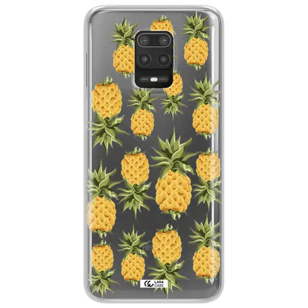 Pineapples Xiaomi Note 9S Clear TPU Case