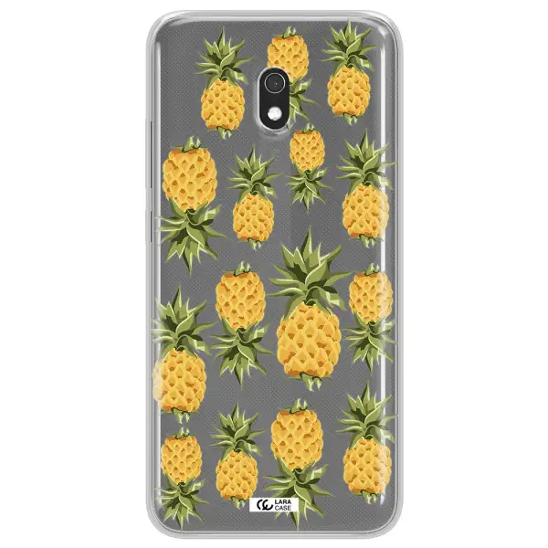 Pineapples Xiaomi Redmi 8A Clear TPU Case