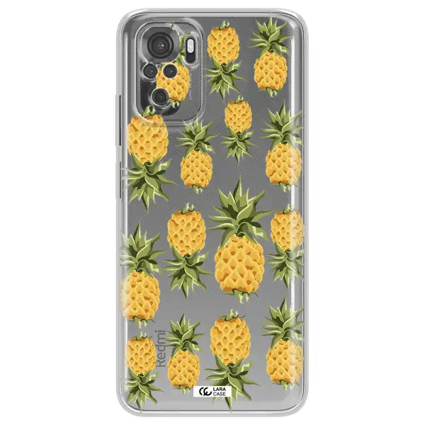 Pineapples Xiaomi Redmi Note 10S Clear Tpu Case