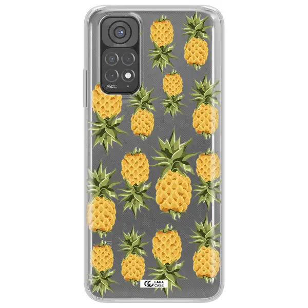 Pineapples Xiaomi Redmi Note 11 Clear TPU Case