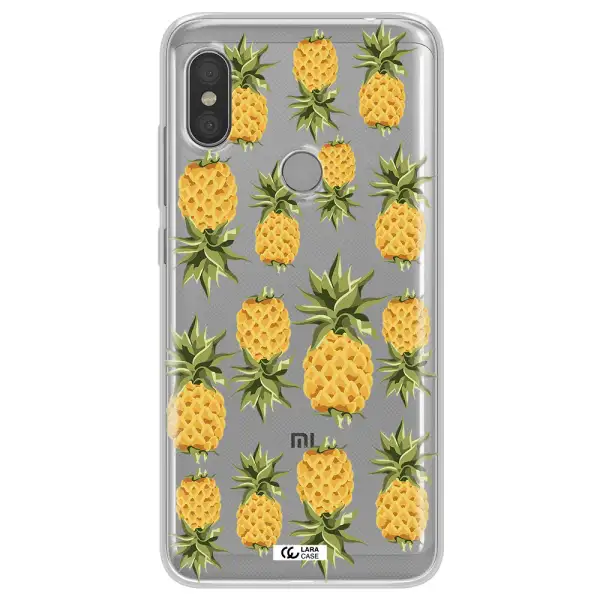 Pineapples Xiaomi Redmi Note 6 Pro Clear TPU Case