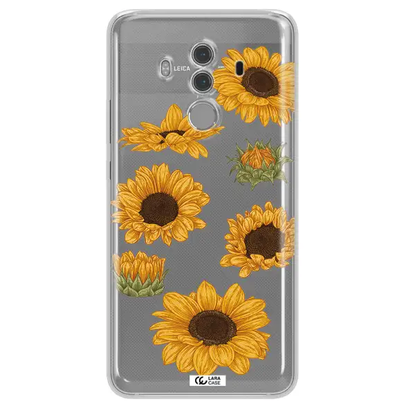 Sunflower Huawei Mate 10 Pro Clear TPU Case