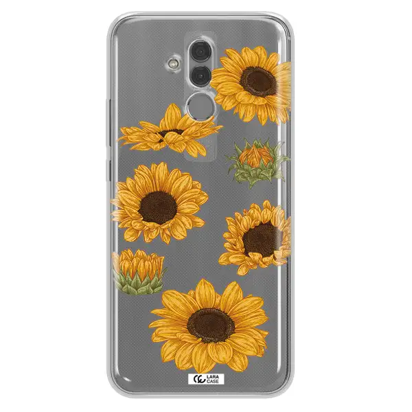 Sunflower Huawei Mate 20 Lite Clear TPU Case