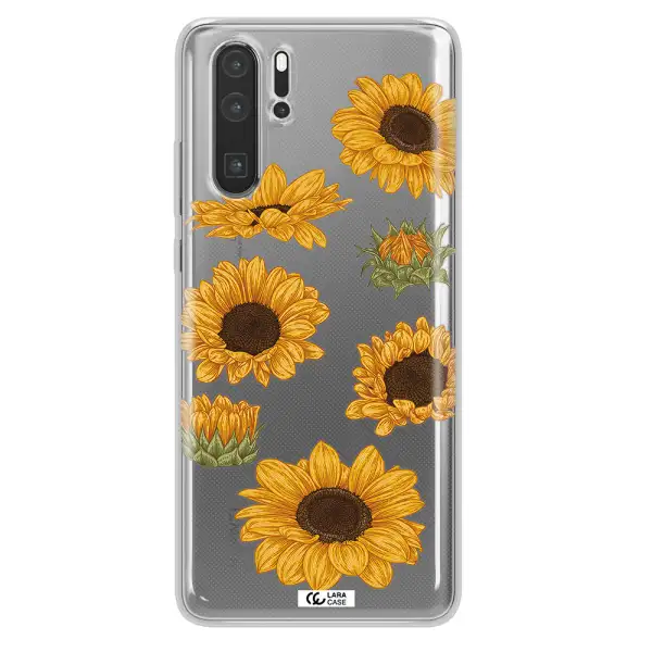 Sunflower Huawei P30 Pro Clear TPU Case