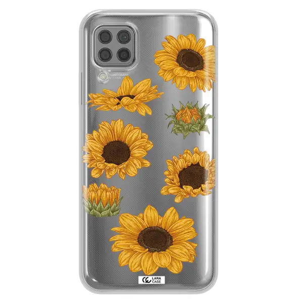 Sunflower Huawei P40 Lite Clear TPU Case