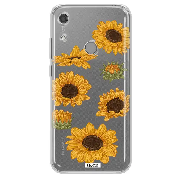 Sunflower Huawei Y6S Clear TPU Case