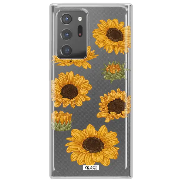 Sunflower Samsung Note 20 Ultra Clear TPU Case