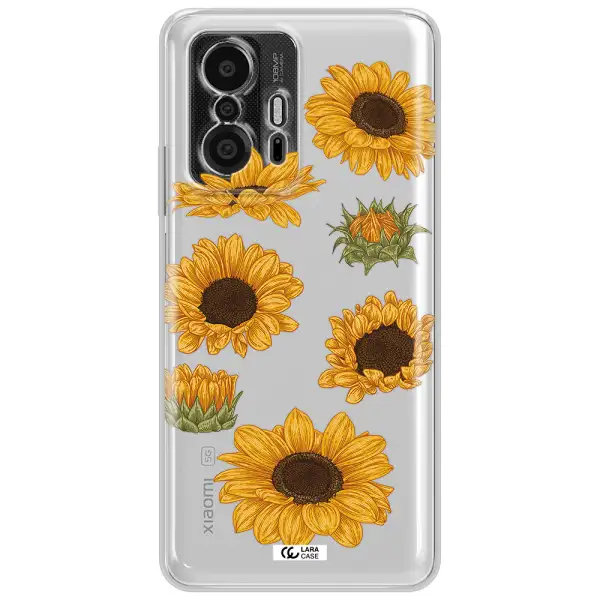 Sunflower Xiaomi 11T Pro Clear Tpu Case