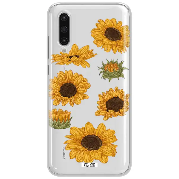 Sunflower Xiaomi Mi 9 Lite Clear Tpu Case