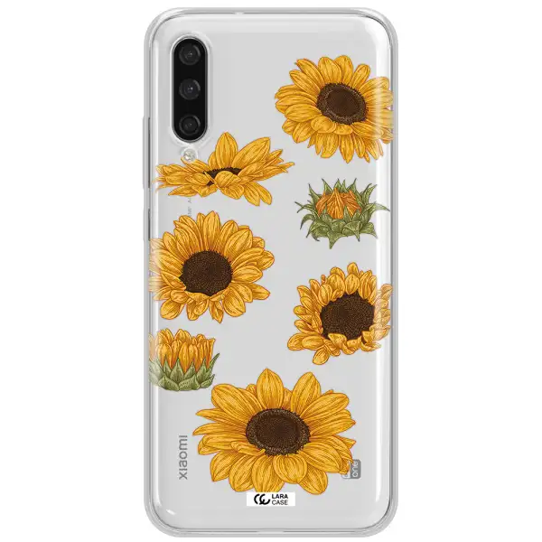 Sunflower Xiaomi Mi A3 Clear Tpu Case