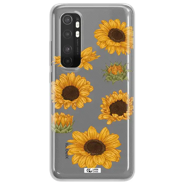 Sunflower Xiaomi Mi Note 10 Lite Clear TPU Case