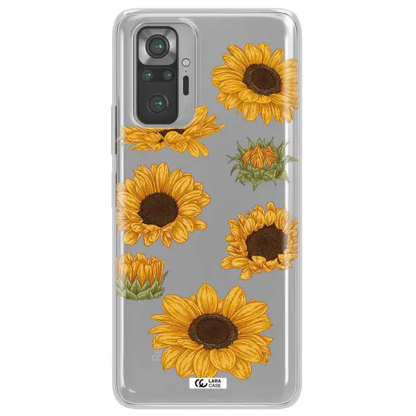 Sunflower Xiaomi Note 10 Pro Clear TPU Case