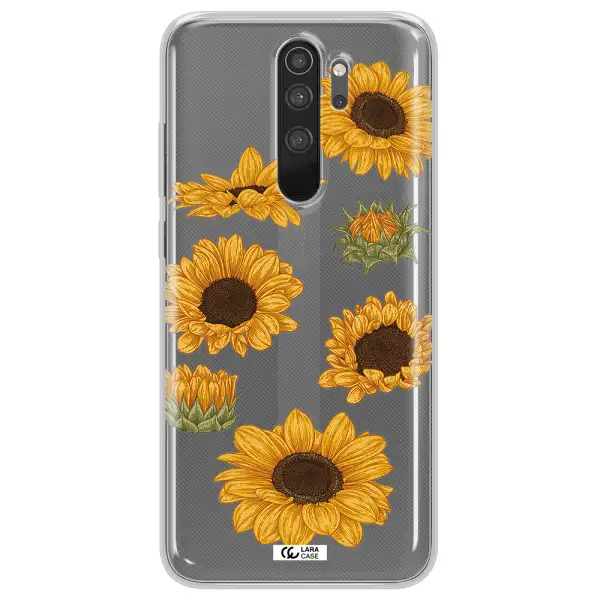 Sunflower Xiaomi Note 8 Pro Clear TPU Case